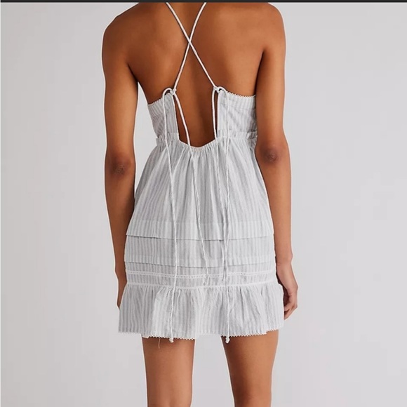 NWT FREE People Desert Days Striped Dress - Picture 6 of 6